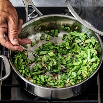 Braadbaas-koken-groenten